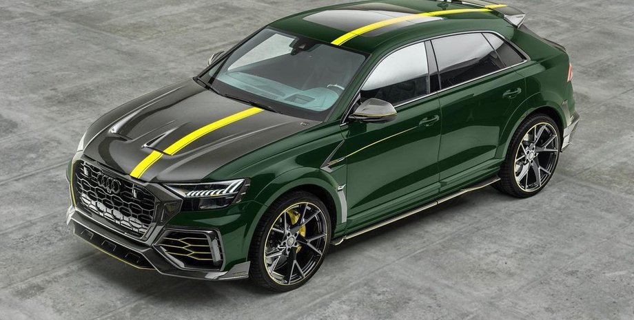 Audi, Audi Q8, Audi RS Q8, Mansory, Тюнинг, Кроссоверы, Авто, Автомобили, Карбон, Фото