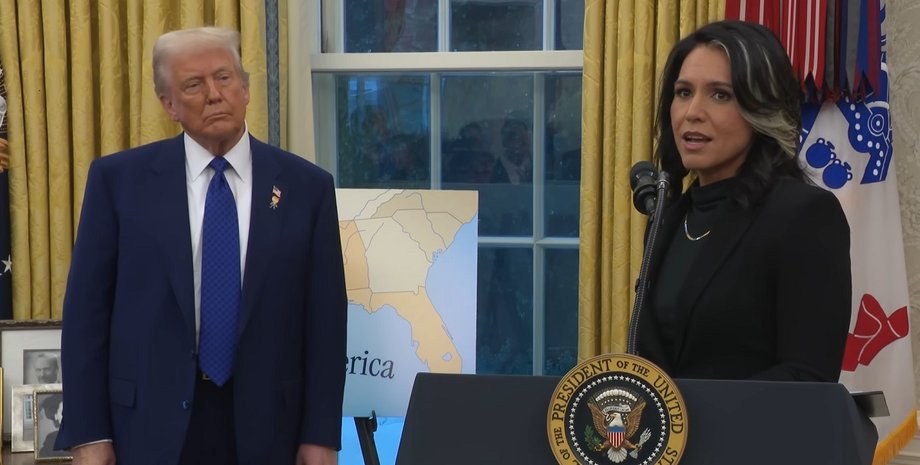 Тулси Габбард и Дональд Трамп
