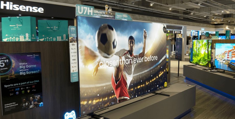 Телевізори Hisense в магазині