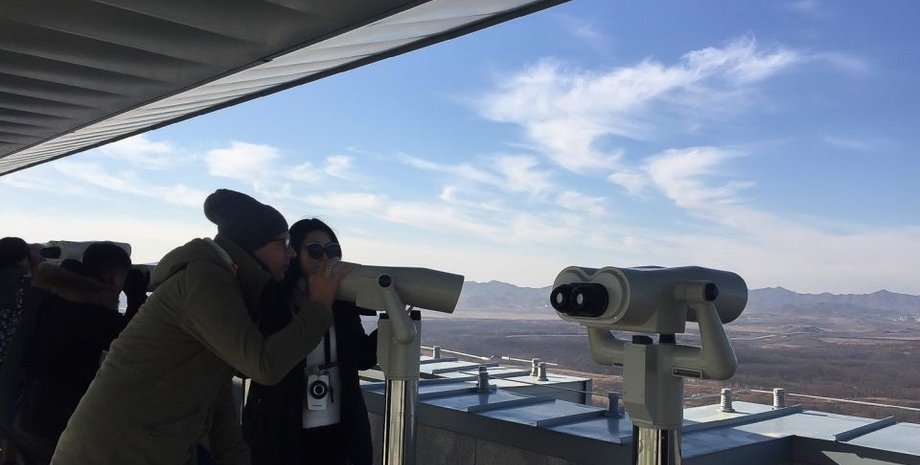 південна корея, кндр, оглядовий майданчик, пік егібон, демілітаризована зона