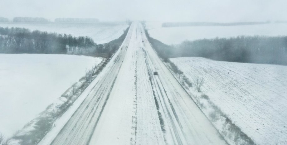 погода, сніг, Укравтодор, ожеледиця, Аеропорт, Жуляни
