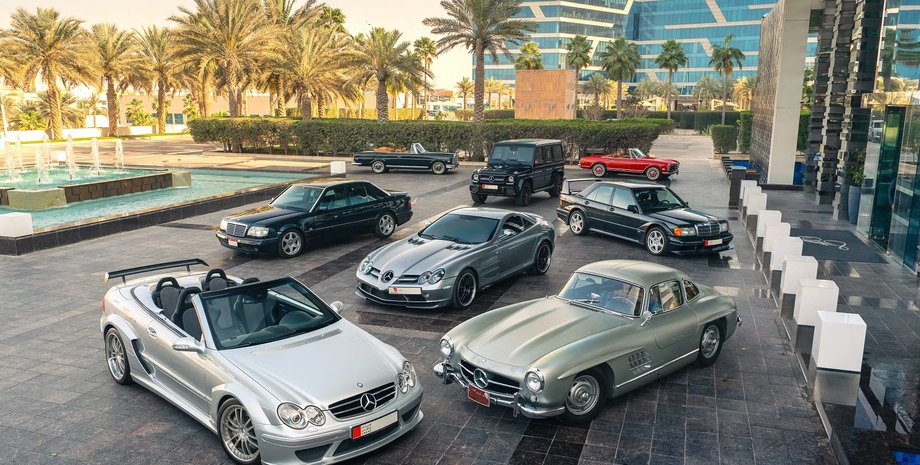 коллекция мерседес, коллекция Mercedes