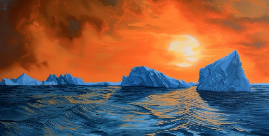 океан, жара в океане, северный ледовитый океан