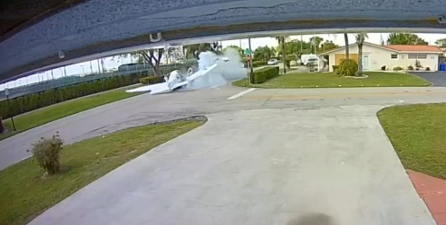 Літак, Флорида, крах