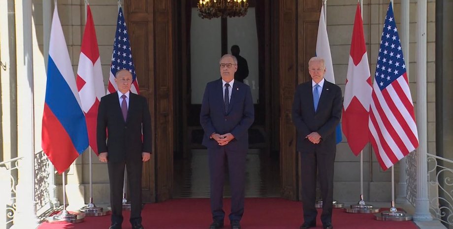 Переговоры, Швейцария, президенты, Путин, Байден