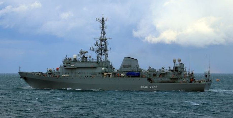 Охранный корабль Черноморского флота РФ "Иван Хурс", корабль Черноморского флота РФ