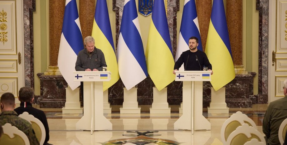 Владимир Зеленский, президент Украины, Офис президента, официальный визит, Финляндия, Хельсинки, Саули Ниинисте