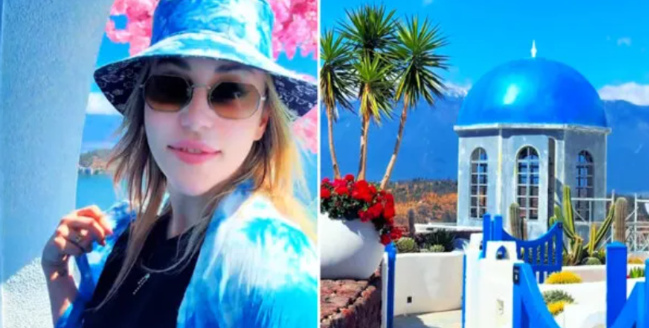 Китайская копия греческого острова Санторини, Ясмин фон Рун, тренды TikTok, туризм, путешествия, путешествия, видео