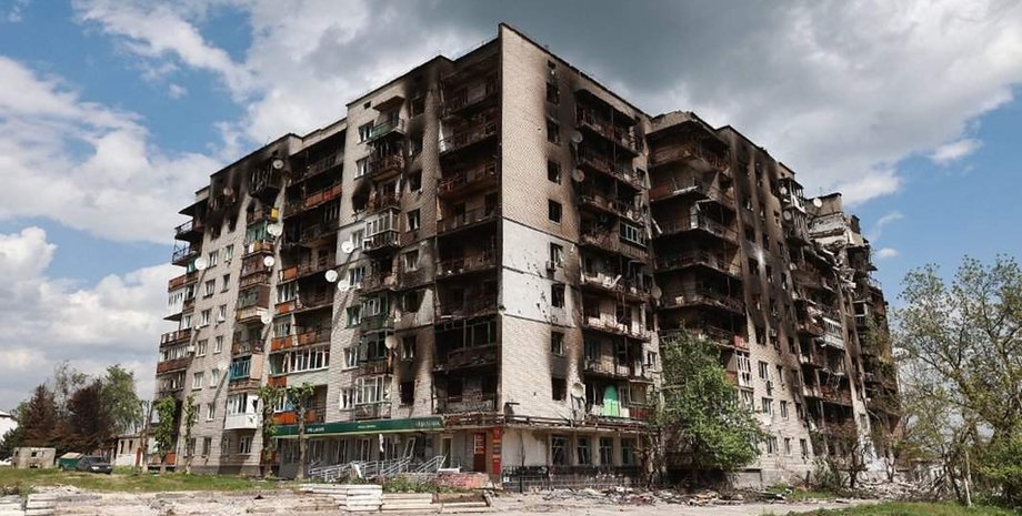 луганская область, попасная, оккупация, разрушения, война, северодонецк, луганщина