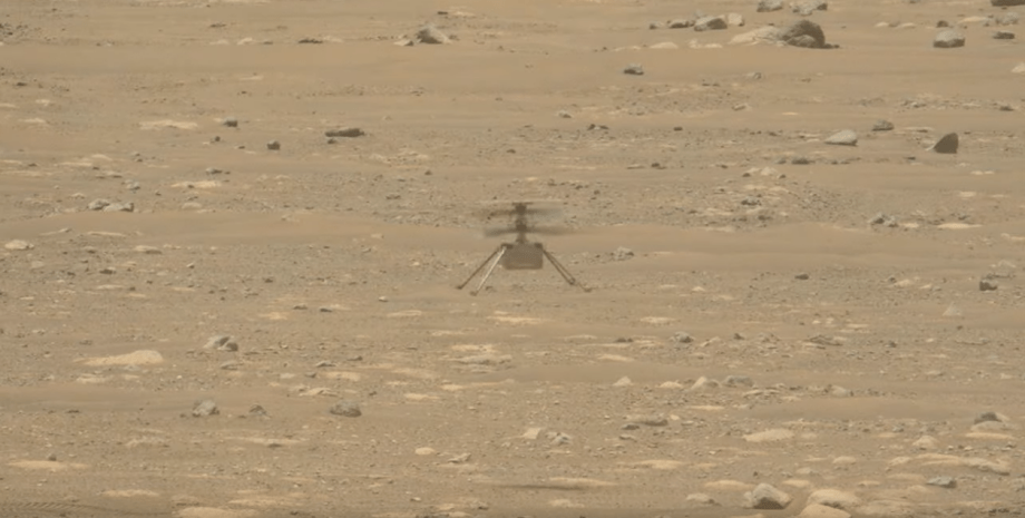 політ вертольота на Марсі, ing