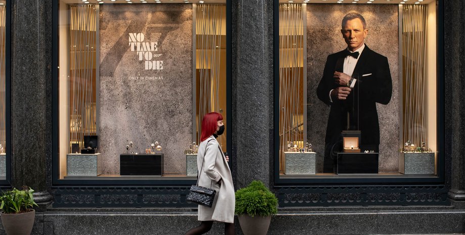 магазин часов, джеймс бонд, часы, фото