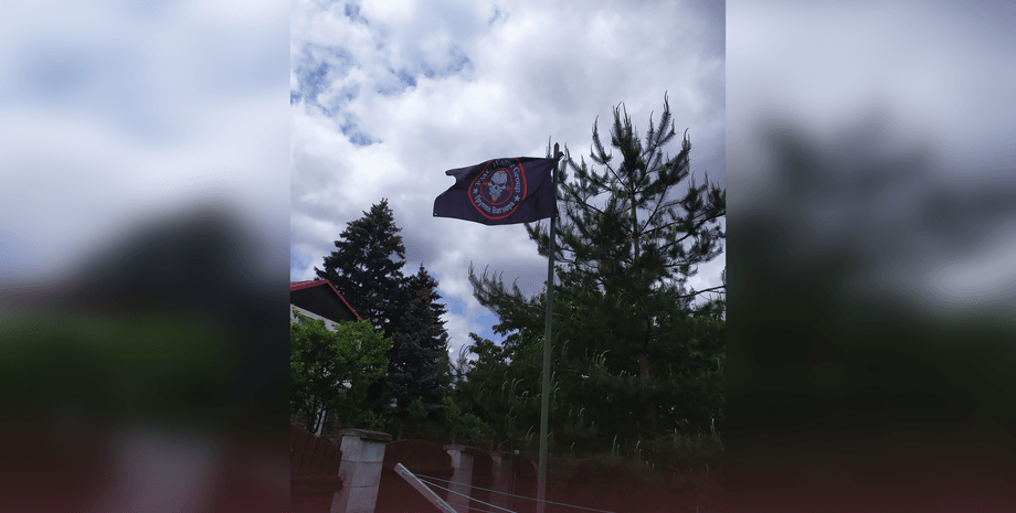 флаг чвк вагнер, чехия вагнер, флаг вагнера, ЧВК Вагнер, наемники, боевики