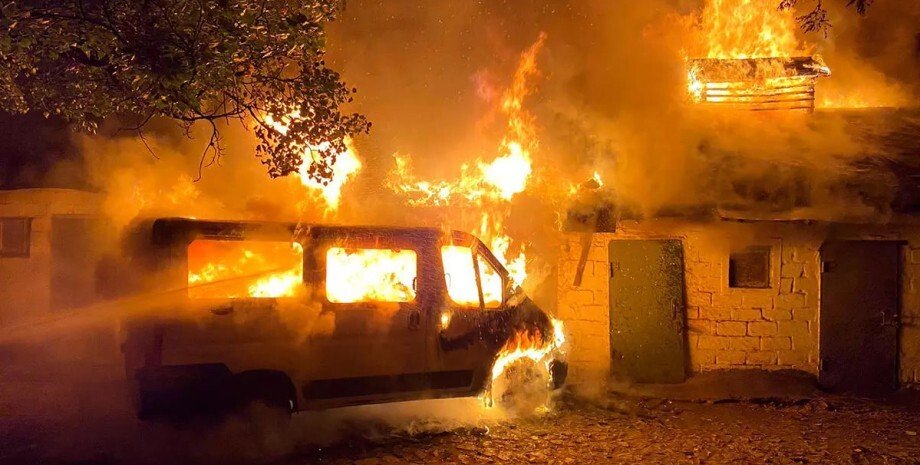 Поджог автомобиля Поджог автомобиля