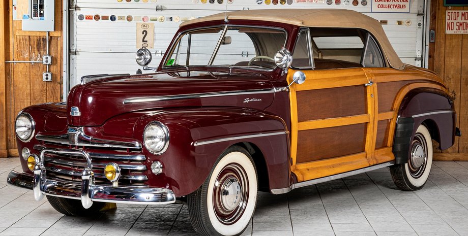 Ford V8, Ford V8 1947, кабриолет Ford, Ford V8 Super Deluxe