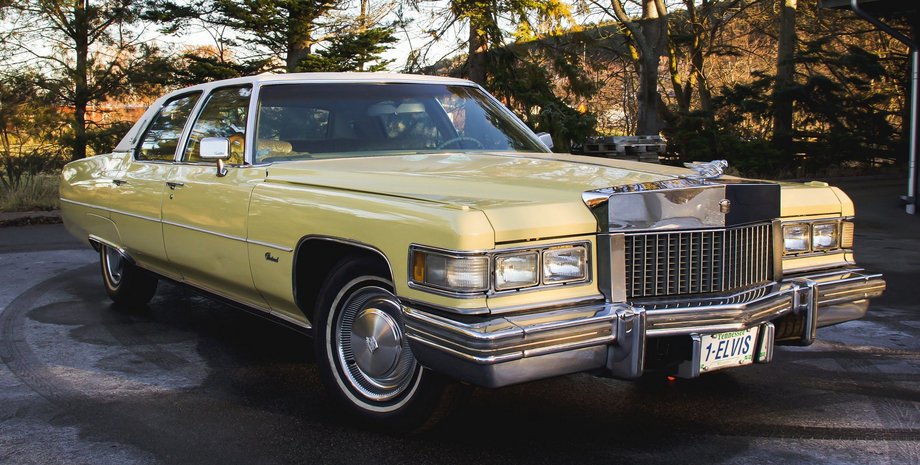 Cadillac Fleetwood Brougham, авто Элвиса Пресли, Cadillac Элвиса Пресли, Элвис Пресли