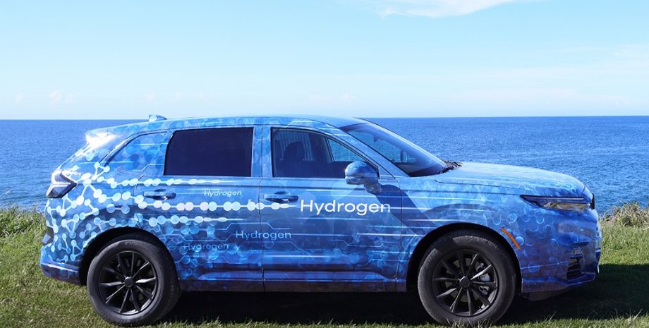 новая Honda CR-V, Honda CR-V, кроссовер Honda CR-V, электромобиль Honda, топливные ячейки