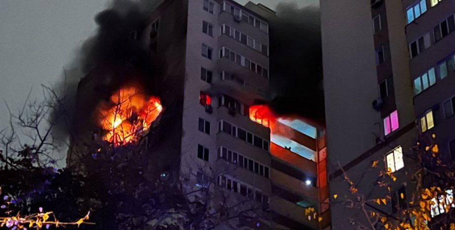 После атаки на Киев погиб один человек, еще четверо пострадали Последствия атаки, ВС РФ, война