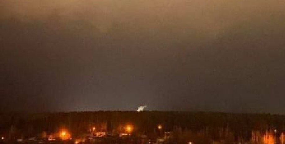 Взрыв в Брянской области, фото