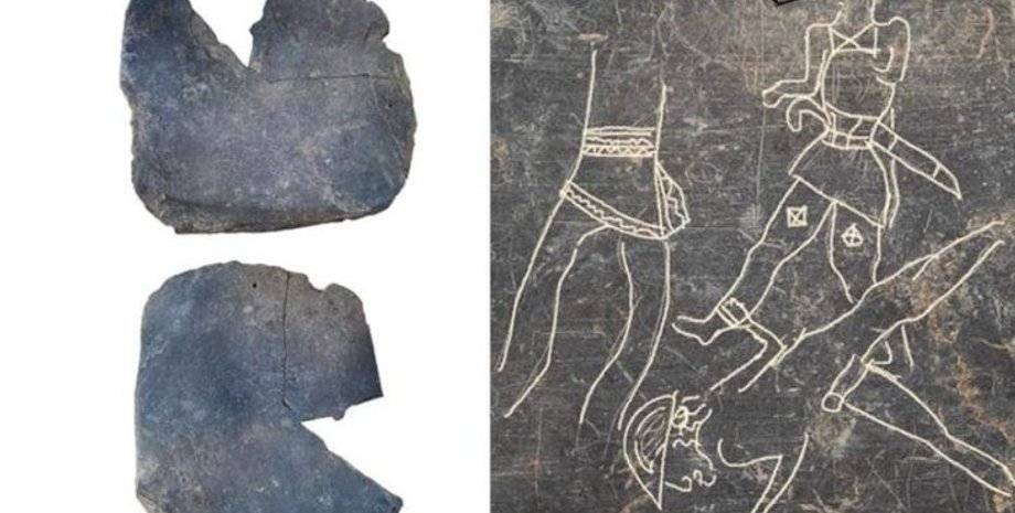 Тартессос, тартесы, археологи, табличка, изображение, ювелир, рисунок, воин, битва, ремесленник, археология, комната, помещение, раскопки