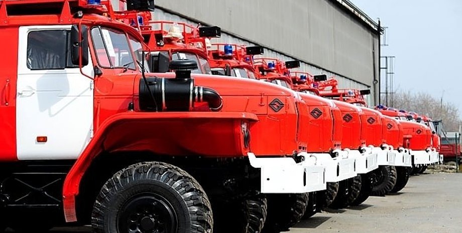 Пожарные машины / Фото из открытого источника