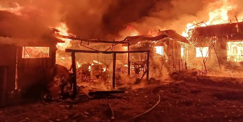 Пожар на Харьковщине Пожар на Харьковщине