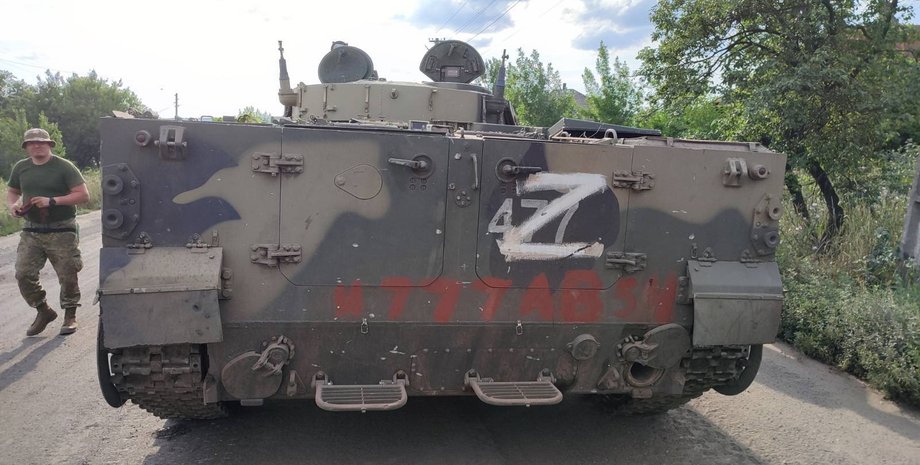 "Трофейный" БМП-3. БМП-3 фото,