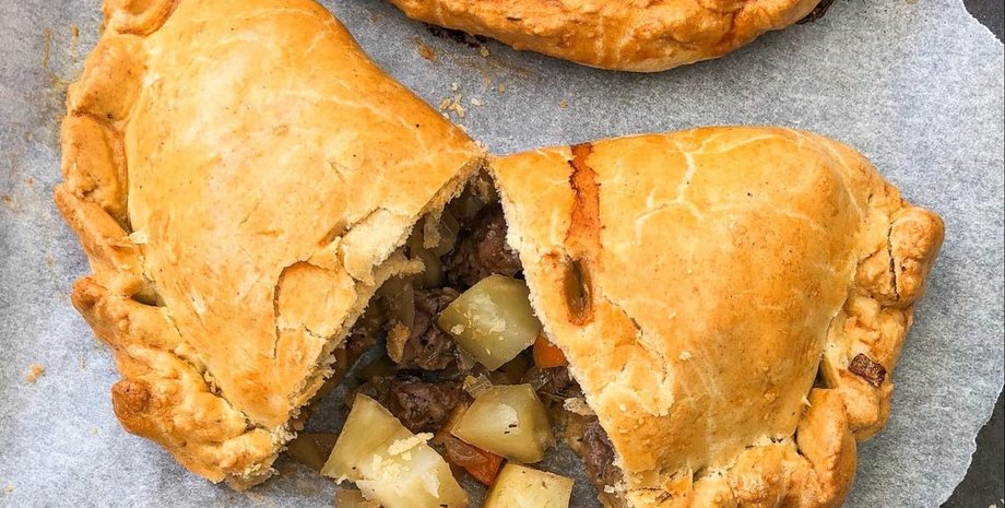 Английские пирожки с мясом, пирожки рецепт, как приготовить пирожки, как приготовить пирожки