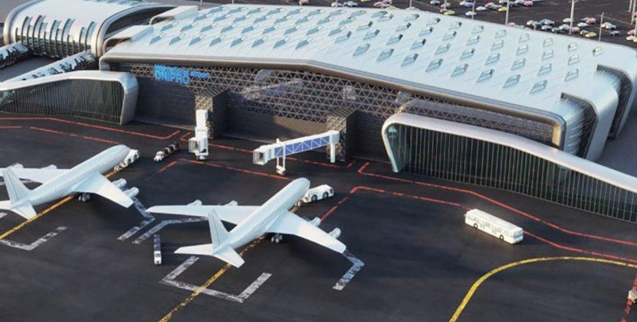 Проект терминала аэропорта / Фото: 34.ua