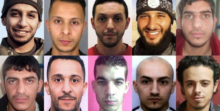 Подозреваемые в организации терактов в Париже / Фото: 15min.lt