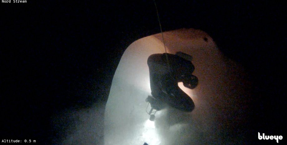 Підводні зйомки "Північного потоку"