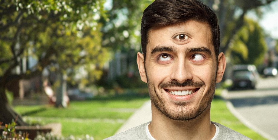 мужчина, глаза, фото