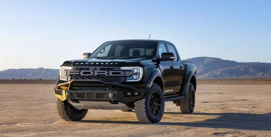 Ford Ranger Raptor, Ford Ranger, пикап Ford, тюнинг Ford, Hennessey VelociRaptor 500