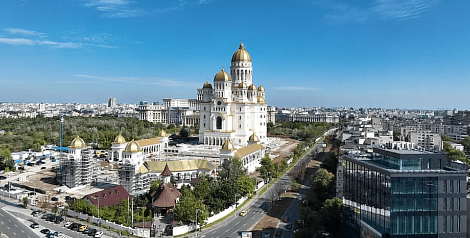 Собор Национального Спасения В Бухаресте открыли Собор Национального Спасения