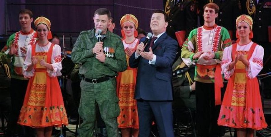 Главарь "ДНР" Александр Захарченко и Иосиф Кобзон / Фото: "Белорусский партизан"