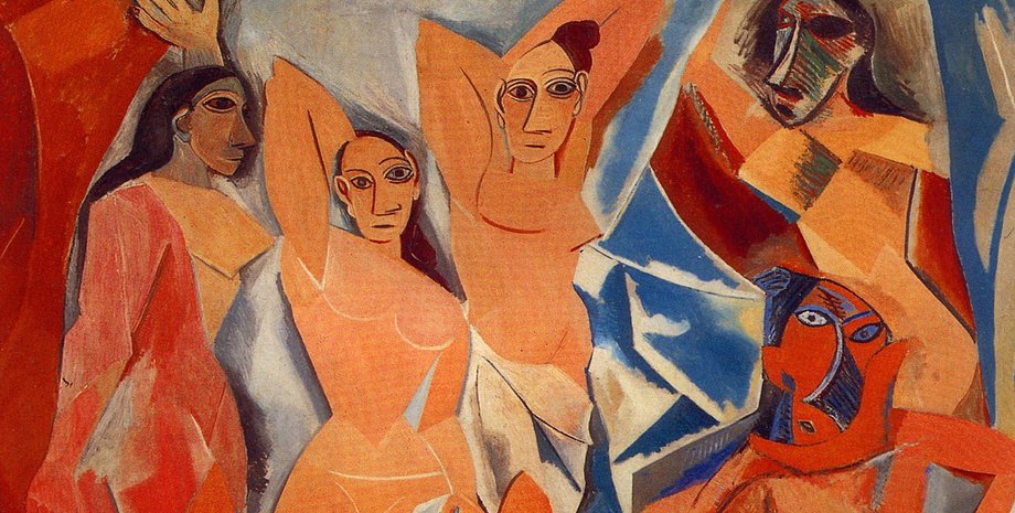 Авиньонские девицы, Пабло Пикассо, кубизм, кубисты, пикассо кубизм,