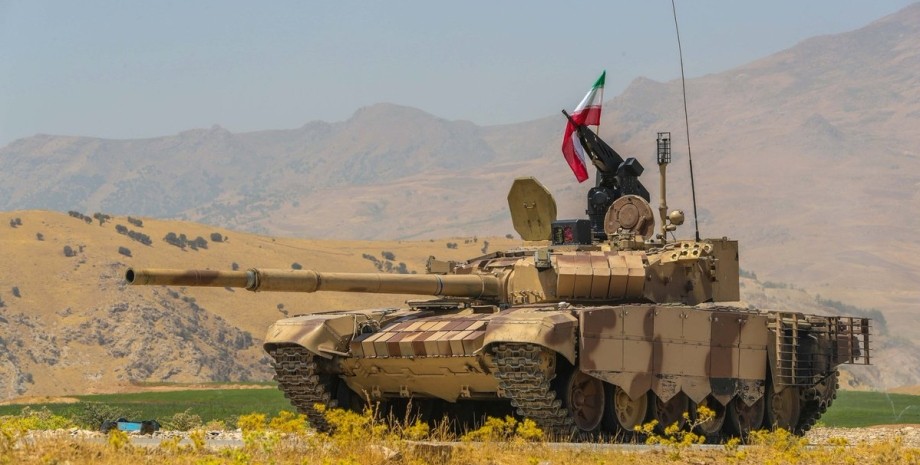 Танк іранської армії, військова техніка Ірану, Іран перекидає техніку