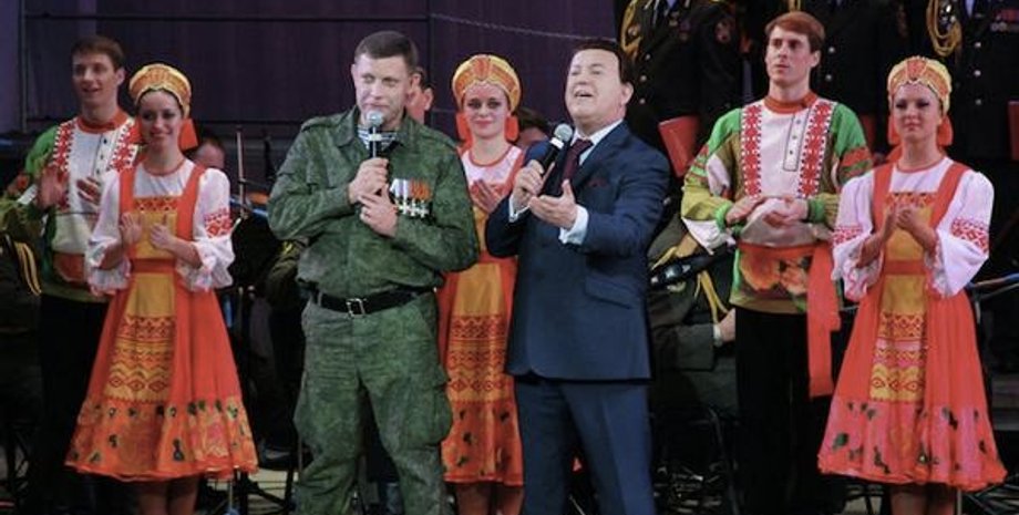 Главарь "ДНР" Александр Захарченко и Иосиф Кобзон / Фото: Белорусский партизан