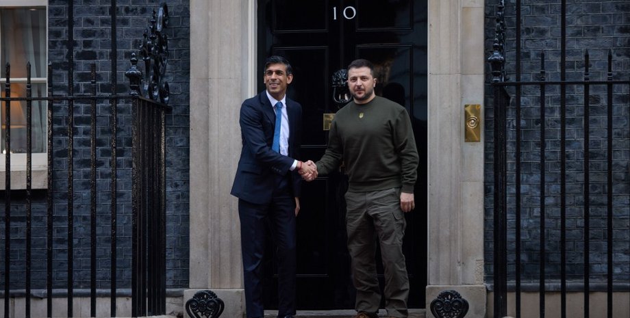 Ріші сунак, владимир зеленський, даунінг-стріт, візит, Лондон