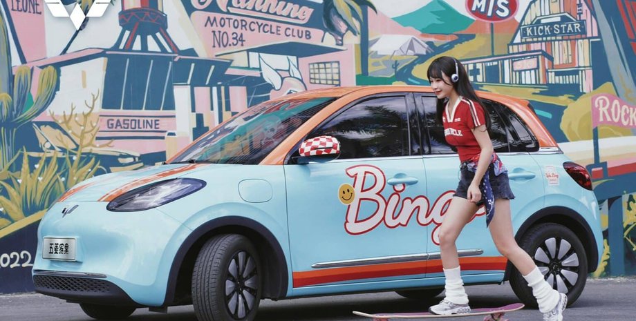 Wuling Bingo, новый Wuling Bingo, Wuling Bingo 2023, электромобиль Wuling, китайский электромобиль
