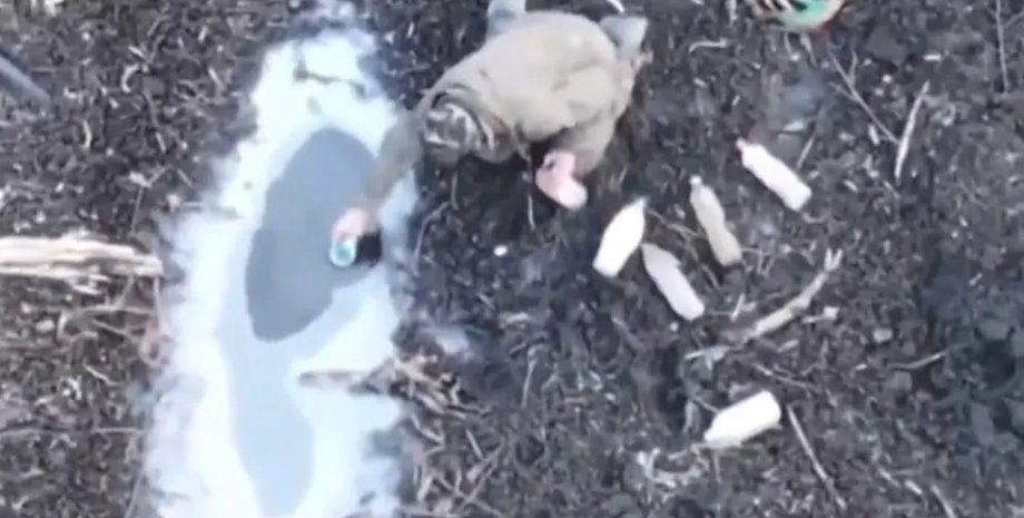 забруднена вода, тиф, холера, російський військовий