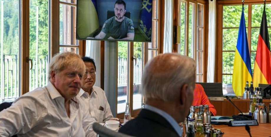 саммит G7, страны G7, владимир зеленский, президент украины, зеленский на G7