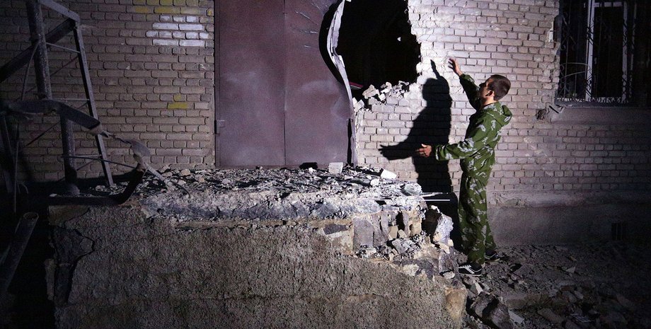 обстріл донецького