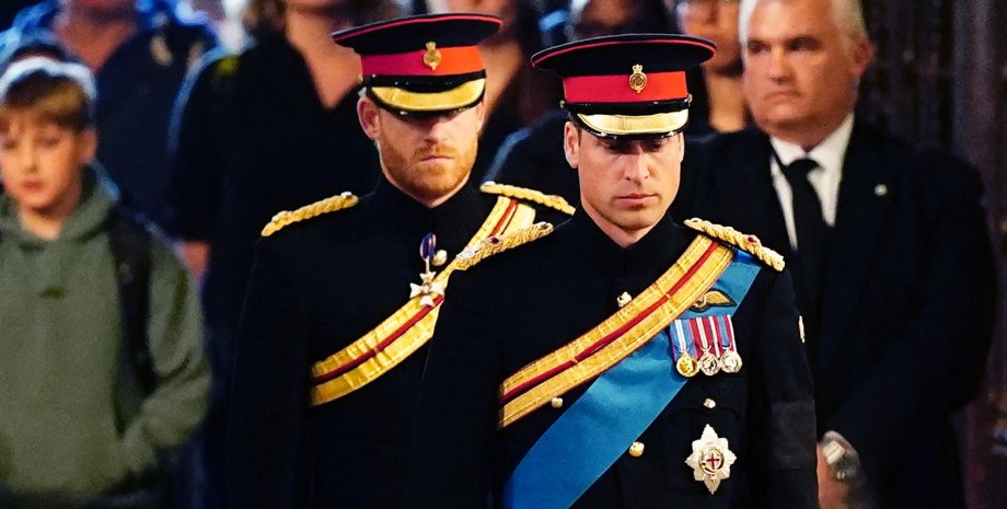Принц Гаррі, королівський похорон, похорон королеви, королева єлизавета, принц Вільям