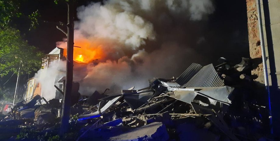 пожар, общежитие, Харьков