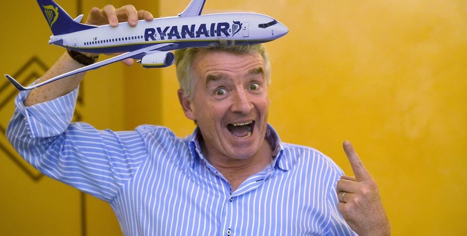 авіакомпанія, Ryanair, Майкл О'Лірі, літак