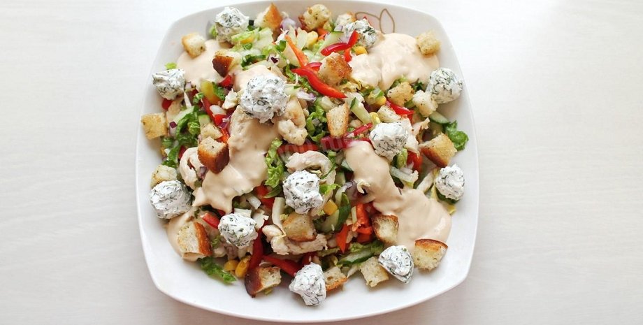 салат ревнивец, праздничный салат салат на пасху, пасха 2023