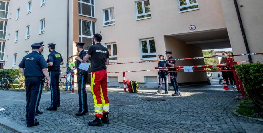 Место происшествия в Мюнхене/Фото: bild.de