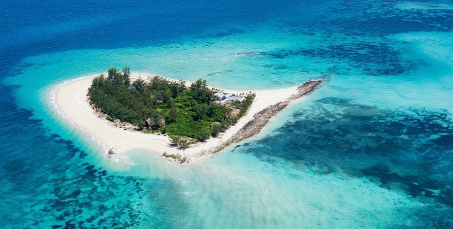Острів Танда, приватний острів, Танзанія