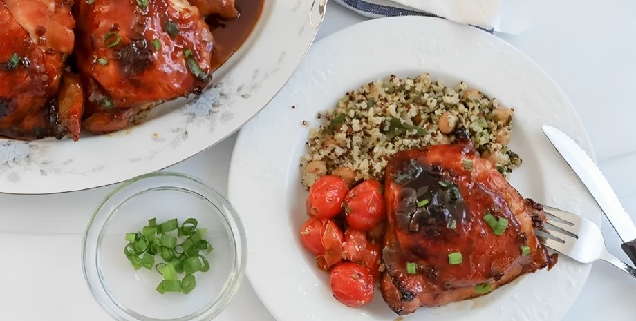 Глазированная курица, курица рецепт, маринад для курицы