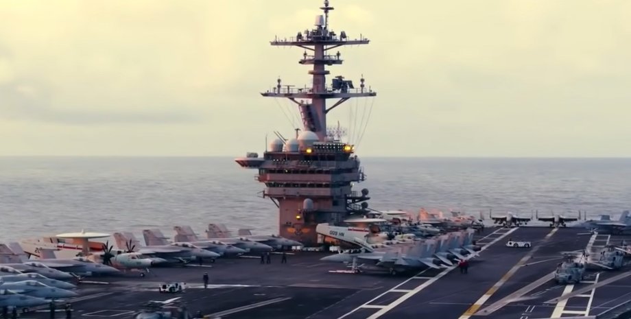 Nimitz , авианосец, США, Персидский залив